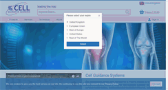 Desktop Screenshot of cellgs.com